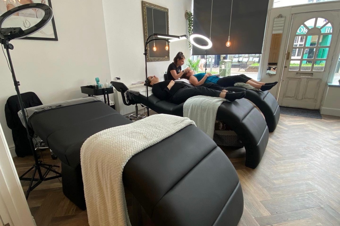 The Lash & Brow Bar Interior